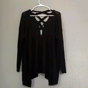 SOLD Dreamers  crisscross cardigan